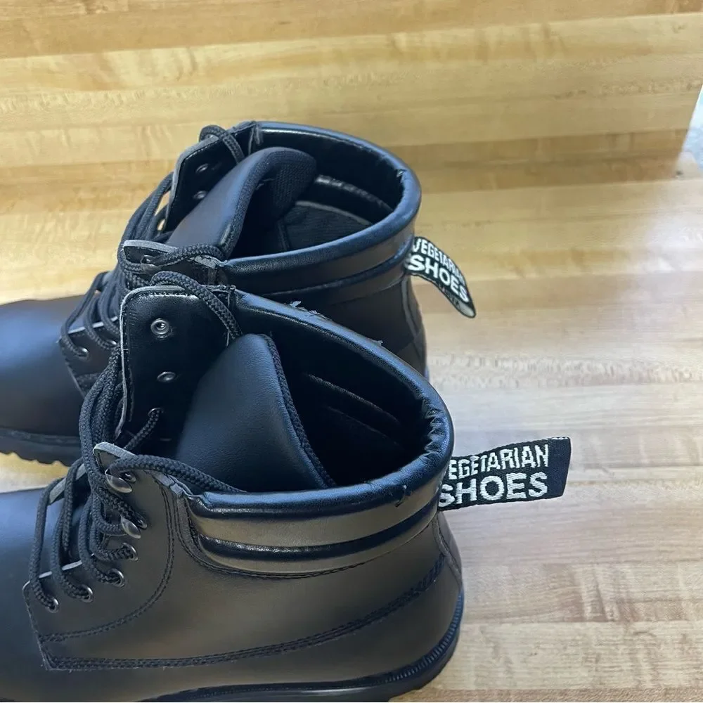 Vegetarian Shoes Steel-Toe Safety Work Boots Size 13 US 47 EUR Model 16064